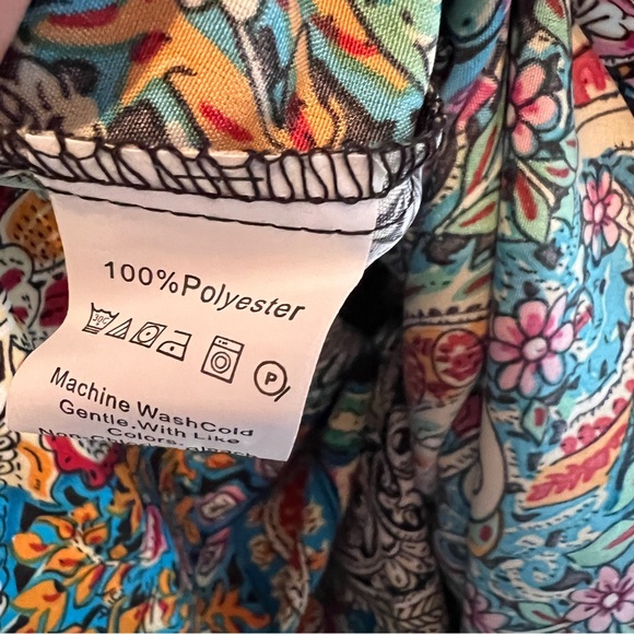 Paisley Print Boho Dress - Picture 10 of 12